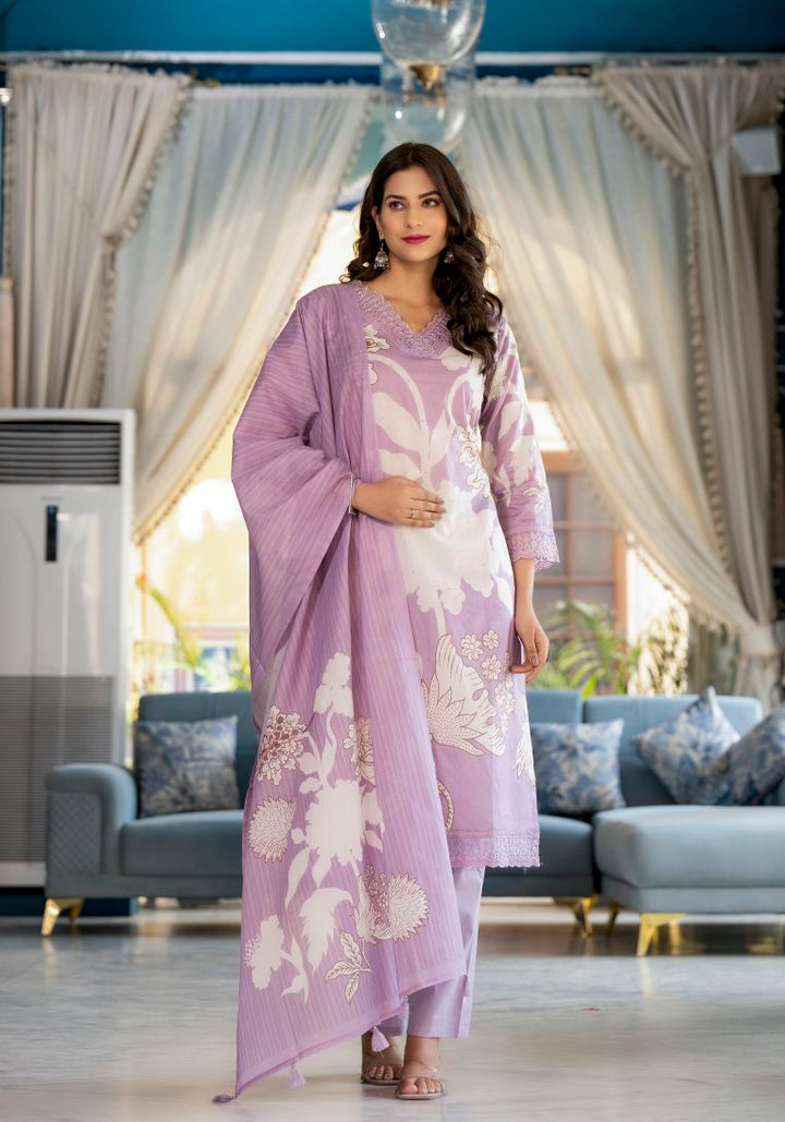 Ahhaaaa Boys' Silk 3-Piece Kurta Set with Printed Kurta, Waistcoat & Solid Pajama Pants for Weddings & Celebrations